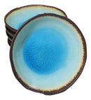 Pack Of 6 Blue Sky Aozora Kannyu Round Flair Deep Plates Shallow Bowls 15oz