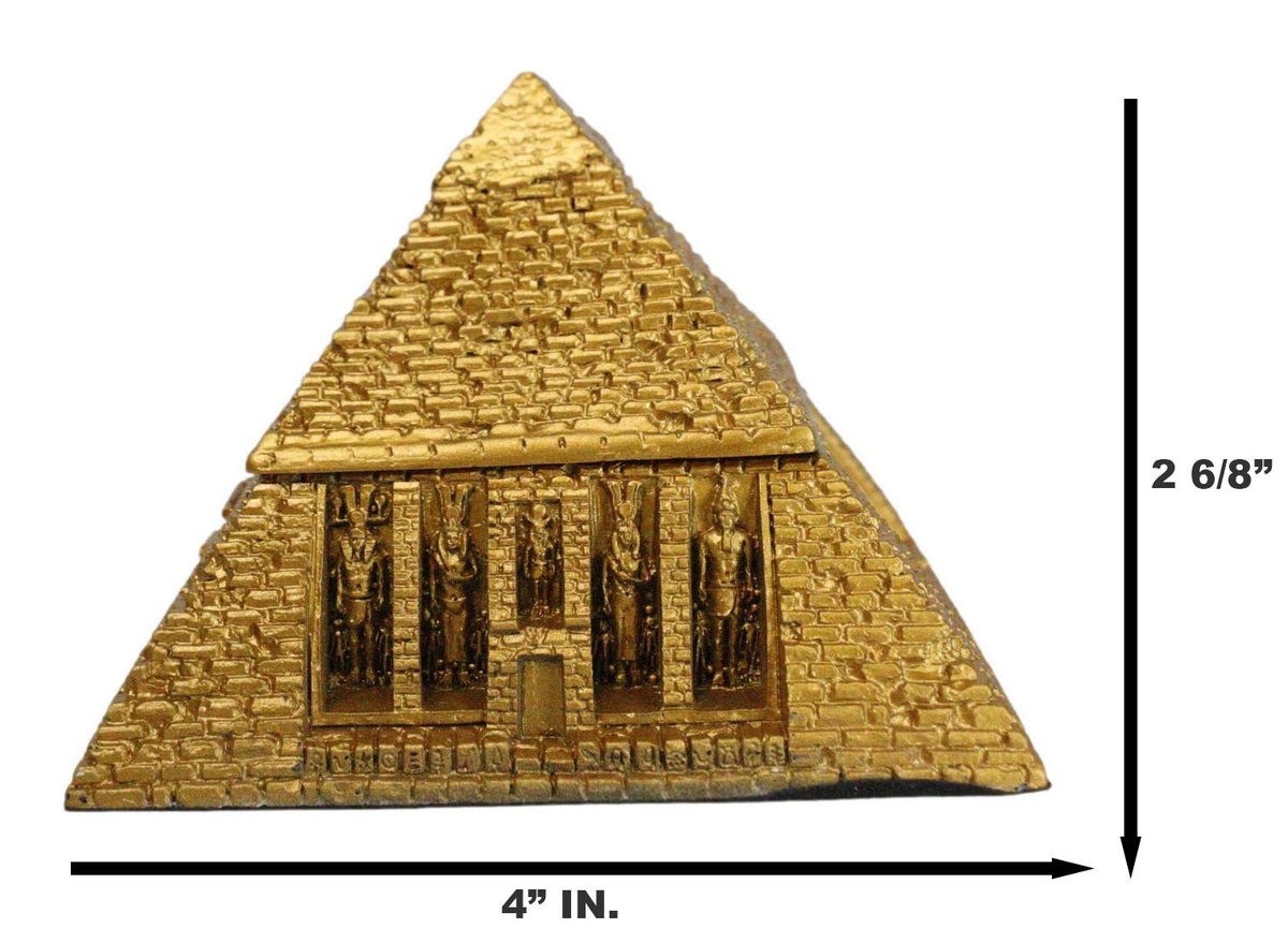 Gods Of Egypt Pharaoh The Great Pyramid Of Khufu Small Hinged Trinket Box Decor