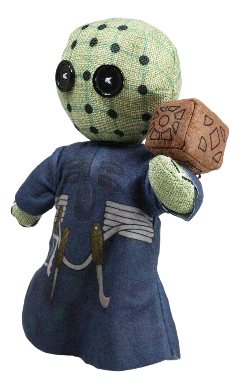 Pinhead Hellraiser Pinheadz Voodoo Stitches Monster Villain Plush Toy Doll