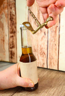 Set Of 2 Whimsical Brass Naughty Peeing Boy Corkscrew Wine Bottle Cork Opener