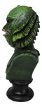 Green Horror Gill-Man Black Lagoon Swamp Monster Creature Head Bust Figurine
