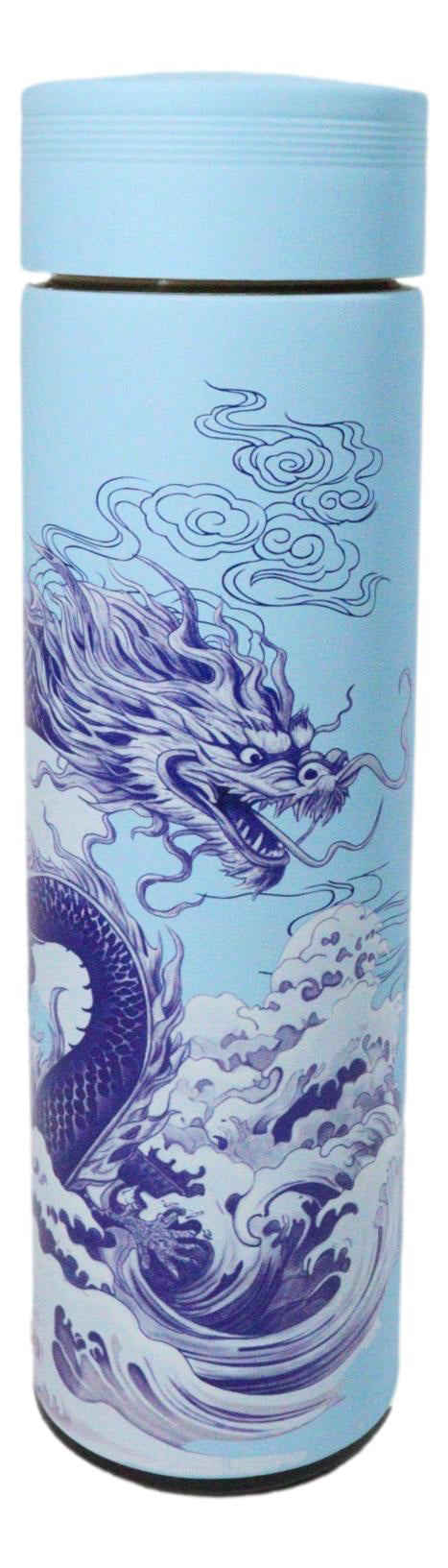 Ryu Dragon 17oz Vacuum Insulated Stainless Steel Thermos Bottle with Tea Infuser