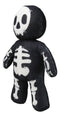 Day of The Dead Pinheadz Voodoo Voodie Valentine Skeleton Luxe Soft Plush Doll