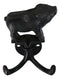 Rustic Cast Iron Black Country Farmhouse Flying Angel Porky Pig Double Wal Hooks