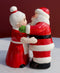 Ebros 'Tis The Season Mr And Mrs Santa Claus Magnetic Salt And Pepper Shakers