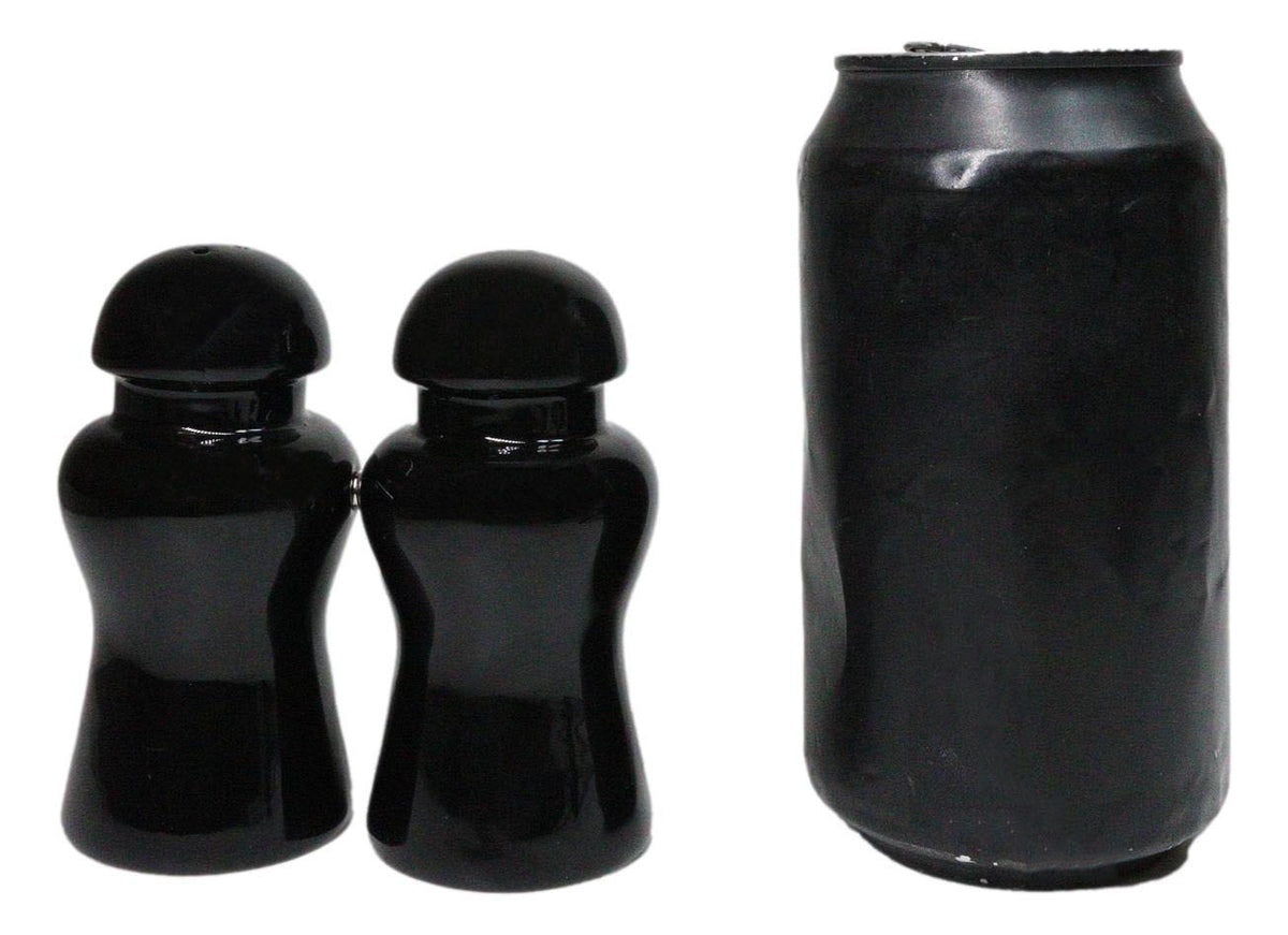 Wicca Black Magic Grand High Witch Apothecary Ceramic Salt Pepper Shakers Set