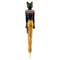 Pack Of 2 Egyptian Gods Anubis Dog And Bastet Cat Hieroglyphic Ballpoint Pens