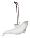 Set Of 6 Antique White Dolphins Ocean Marine Wall Hanging Decor Tree Ornaments