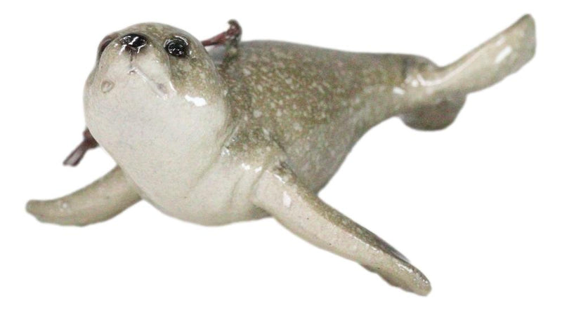 Set Of 6 Nautical Sea Grey Seals Ocean Marine Wall Decor Tree Ornaments