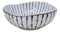 Pack Of 6 Fubuki Tokusa Made In Japan Round Flair Small Shallow Bowls 11oz