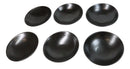 Pack Of 6 Black Kokuyo Ceramic Collection Large Ramen Soup Dinner Bowl 36oz 9"D