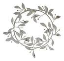 Set of 4 Large 17" Colorful Metal Tree of Life Floral Wreath Medallion Circle