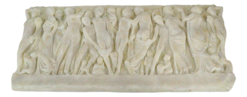 Gardner Museum Farnese Sarcophagus Revelers Gathering Grapes Wall Plaque Relief