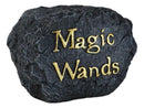 Witches Wizard Magic Wands Ancient Rock Wand Holder Stand Prop Accessory Decor