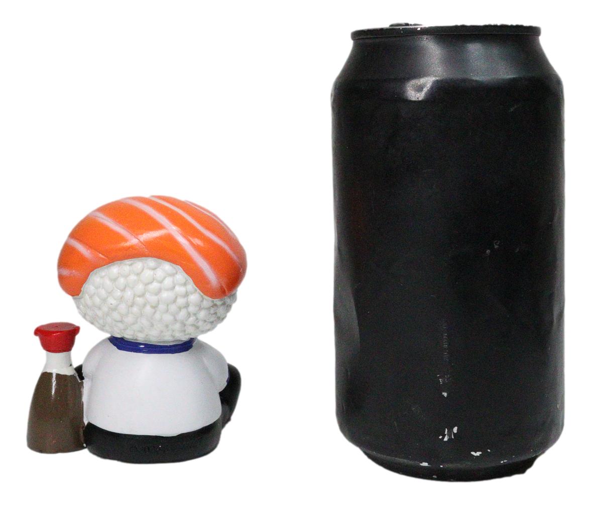Furrybones Sake Sushi Sashimi Omakase Chef Skeleton Figurine Furry Bones