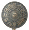 Greek Astrological Horoscopes Zodiac Constellations Sun Moon Plaque Stand Decor