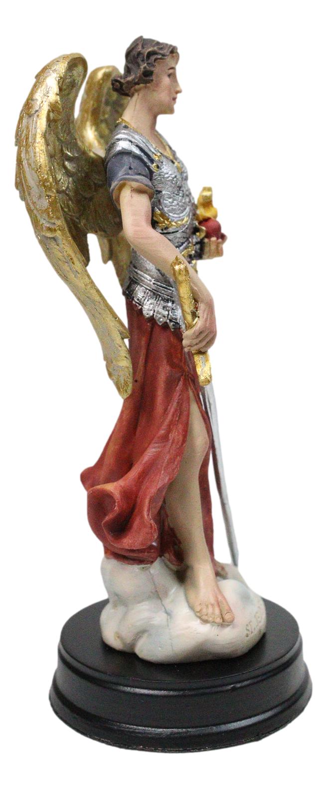 Catholic Christian Church Archangel Saint Jehudiel Laudation Of God Figurine 5"H