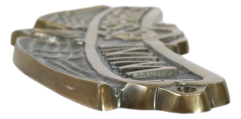 Marine Bald Eagle Sailor Anchor Wine And Spirits Aluminum Wall Decor Plaque