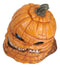 Halloween Extreme Ray Villafane Pumpkin Sculpture Spooky Grinning Skull Head