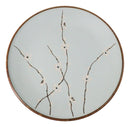 Made In Japan Ceramic Soushun Sakura Cherry Blossoms Large Dinner Plates 11"D