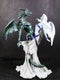 The Dark Chemical Wedding Union of Night Dragon and Morning Angel Figurine