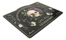 Wiccan Poisonous Plants Serpent Skull Spirit Ouija Talking Board With Planchette