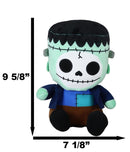 Furrybones Frankie The Frankenstein Golem Skeleton Plush Toy Doll Furry Bones