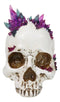 Gothic Macabre Spiky Two Tones Crystal Cavern Mine Cranium Skull Figurine