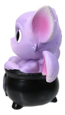 Purple Wandra Drake Potion Pals Small Baby Dragon Imp InCauldron Figurine