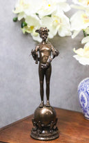 Greek God of The Forest Shepherds and Nature Pan of Rohallion W/ Flutes Figurine