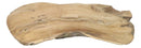 Large Bohemian Rustic Live Edge Teak Wood Charcuterie Cheeseboard 23"L