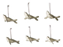 Set Of 6 Nautical Sea Grey Seals Ocean Marine Wall Decor Tree Ornaments