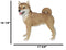 Realistic Adorable Canine Pet Pal Shiba Inu Dog Statue 18" Tall Home Decor