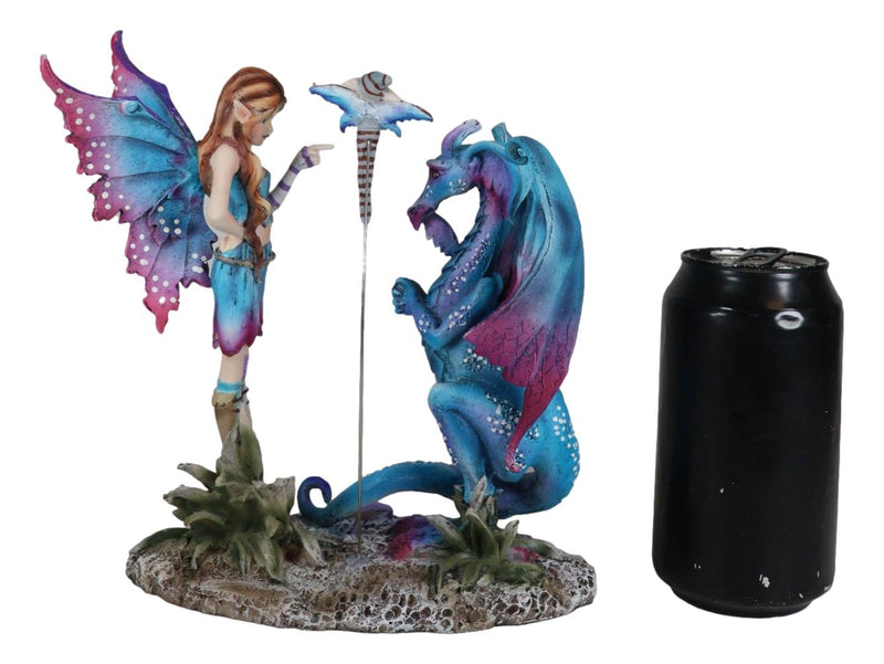 Amy Brown Mother Khaleesi Fairy Time Out Bad Dragon Figurine Fantasy Collectible