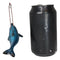 Set Of 6 Nautical Blue Dolphins Ocean Marine Wall Hanging Decor Tree Ornaments