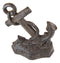 Cast Iron Nautical Ocean Marine Ship Anchor Decorative Paperweight Sculpture