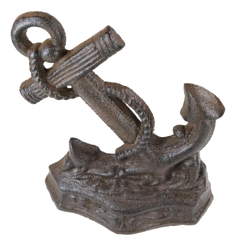 Cast Iron Nautical Ocean Marine Ship Anchor Decorative Paperweight Sculpture