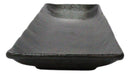 Pack Of 5 Charcoal Grey Tone Hakumu Collection Rectangular Serving Platters 14"L