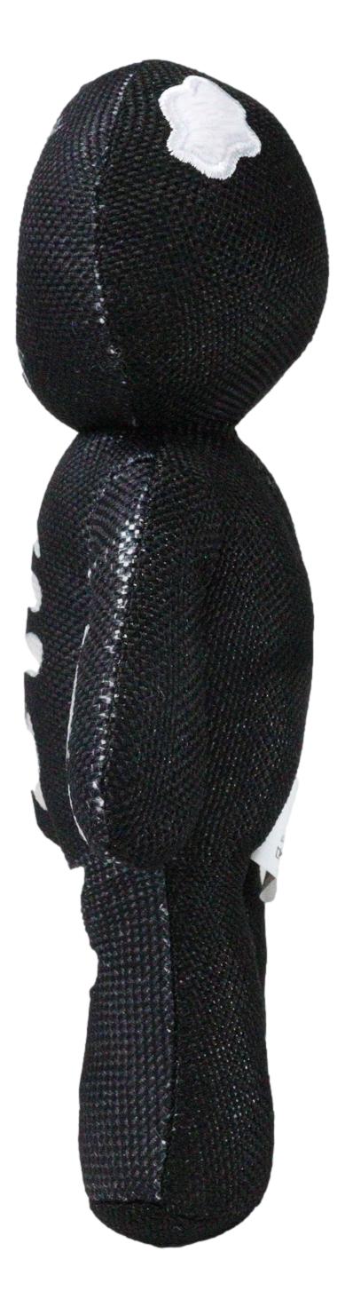Day of The Dead Pinheadz Voodoo Voodie Valentine Skeleton Luxe Soft Plush Doll - Ebros Gift