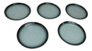 Pack Of 5 Blue Sky Seikai Collection Porcelain Round Dinner Plates 8.75" D