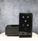 Pack Of 6 Japanese Raw Sushi Preparation Storage Black Neta Zara Ceramic Plates