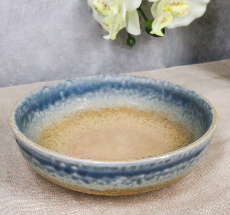Pack Of 5 Blue River Ao Nagashi Collection Shallow Bowl Or Deep Plates 10oz