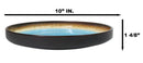 Pack Of 6 Blue Sky Aozora Kannyu Large Round Dinner Plates With Lip Edge 10" D