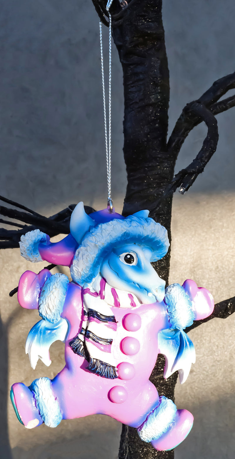 Ruth Thompson Snow Proof Suit Winter Dragon Christmas Tree Hanging Ornament