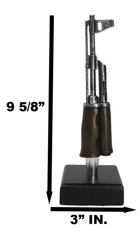 Hunter's Rifle Gun Novelty Beer Tap Handle Figurine Microbrewery Pubs Bars