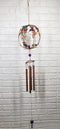 Whimsical Hummingbirds by Enchanted Globe Floral Garden Copper Wind Chime