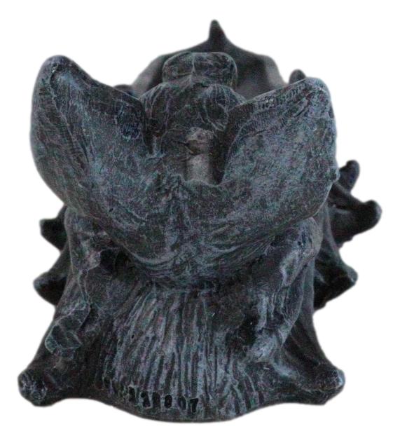 Gothic Gargoyle Cathedric Bat Vampire Incense Stick Holder With Celtic Knotwork