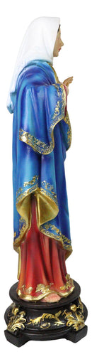 Catholic Church Sacred Heart of Mary Statue Devotion of Virgin Madonna 17"H