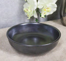 Pack Of 5 Black Tetsu Kesho Ceramic Collection Shallow Bowl Or Deep Plates 10oz