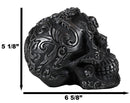 Gothic Black El Diablo Inferno Fire Tattoo Devil Hell Dragon Skull Figurine